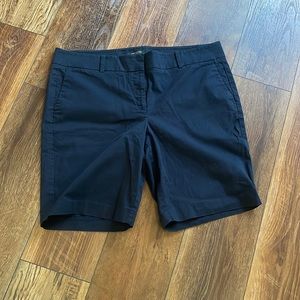 Ann Taylor Petite. Size 16P. Navy blue boardwalk shorts. Excellent condition!